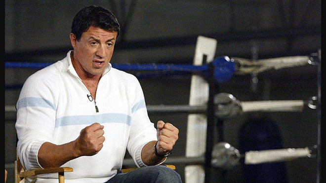 Sylvester Stallone: Antes de interpretar a Rocky, el actor pasó dificultades en su vida. Foto: AFP