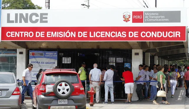 Hoy se reanuda entrega de licencias de conducir en Lima Metropolitana