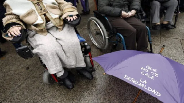 Mujeres con discapacidad. Foto: Jesús Diges/EFE