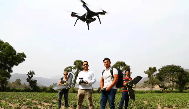 Spacedat, drones para vigilar las cosechas