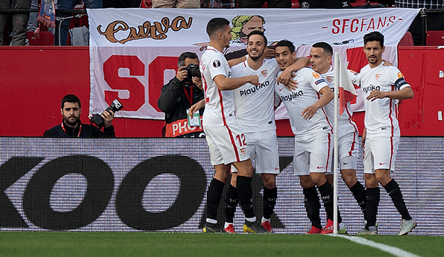 Sevilla FC venció 5-2 a la Real Sociedad con hat-trick de Ben Yedder