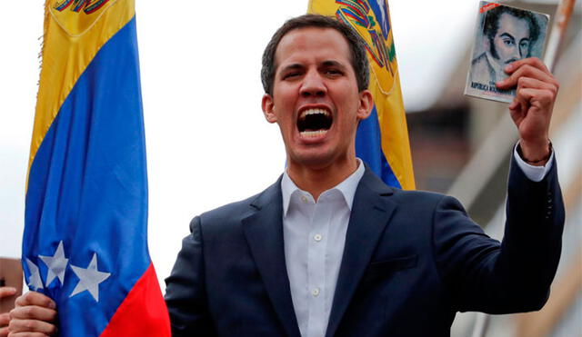 Juan Guaidó reafirma su lucha contra el régimen de Nicolás Maduro. Foto referencial.