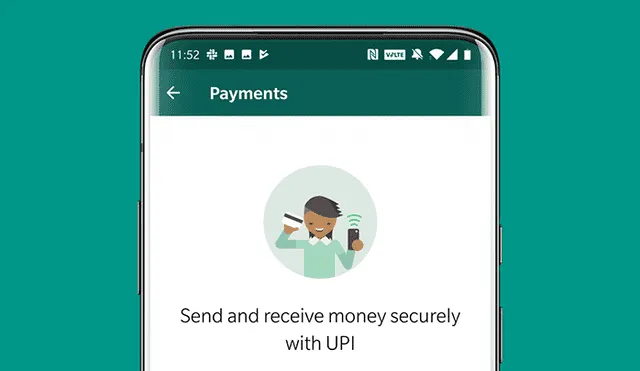 Nueva función de pago llega a WhatsApp.