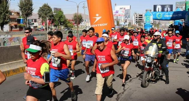 En Arequipa realizarán carrera pedestre de lucha contra la polio.