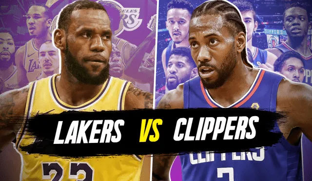 Los Angeles Lakers enfrentan a los Clippers en el reinicio de la NBA. (Créditos: Gerson Cardoso)