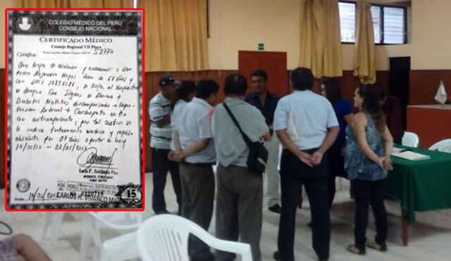 Piura: Alcalde de La Brea-Negritos pidió aplazar sesión de concejo por estar con dengue