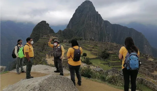 Ciudadela de Machu Picchu recibió visitantes desde hoy. Foto: Ministerio de Cultura