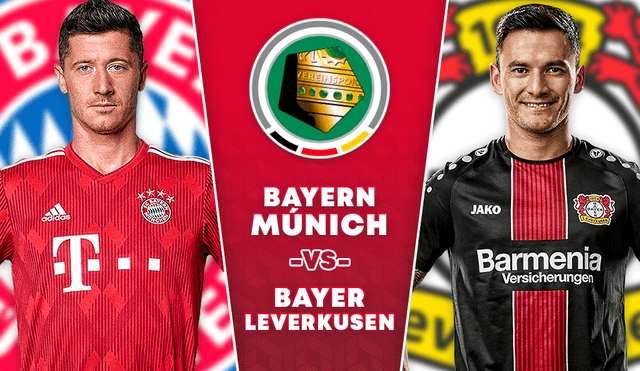 Bayern Munich vs Bayer Leverkusen EN VIVO por la final de la Copa de Alemania. Foto: Composición Gerson Cardoso