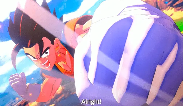 Goku y vegeta usan los arcillos potara para derrotar a Majin Boo. Así nace Veggeto.