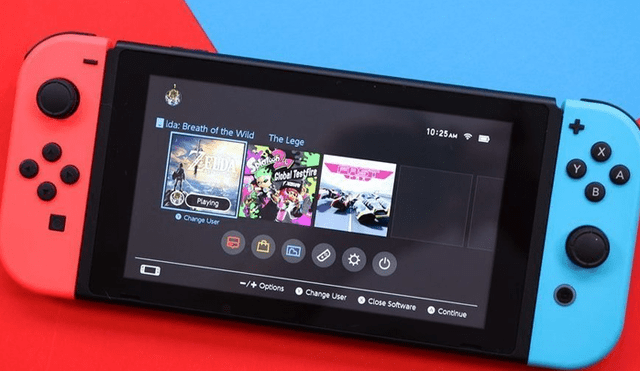 Nintendo anuncia la nueva versión de Nintendo Switch con una batería de hasta 9 horas.