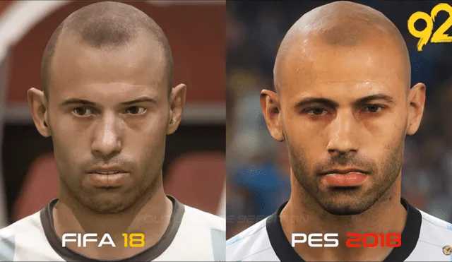 Fifa o Pes: ¿Quién tiene los futbolistas más parecidos a la vida real?