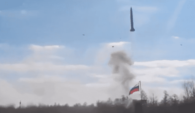 Facebook: Joven graba lanzamiento de cohete ruso, pero todo acaba mal [VIDEO]