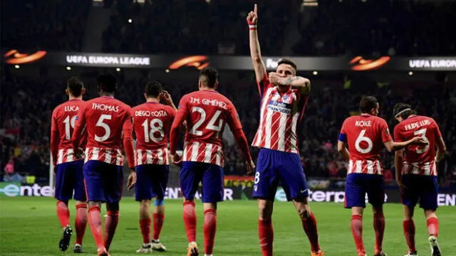 Atlético de Madrid goleó 3 a 0 al Lokomotiv Moscú en la Europa League [VIDEO]