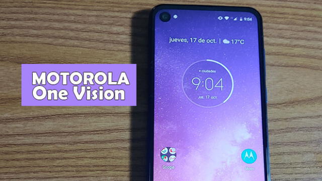 Motorola One Vision, el nuevo smartphone de gama media.