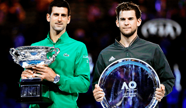 Djokovic es número 1 en el ranking mundial del ATP.