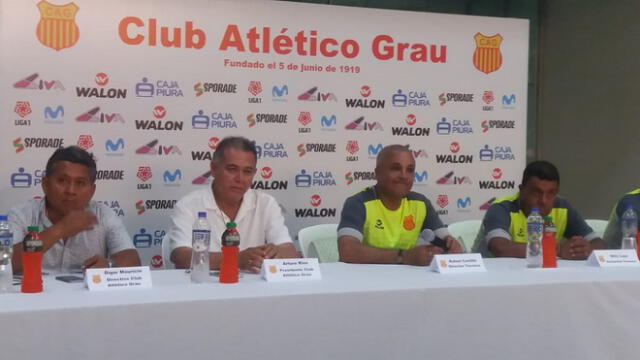 Presentación del nuevo técnico de Atlético Grau de Piura