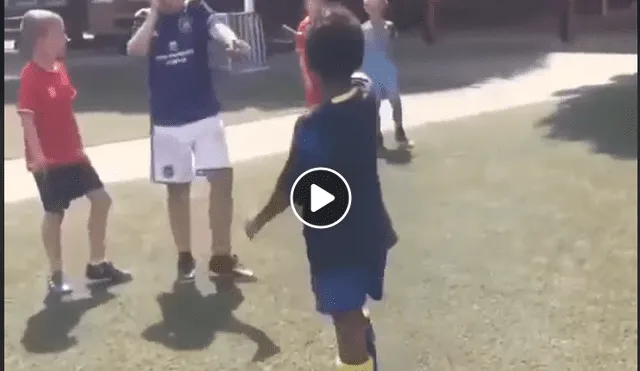 Instagram: niños aplican el VAR durante un partido e impresionan a cibernautas [VIDEO]