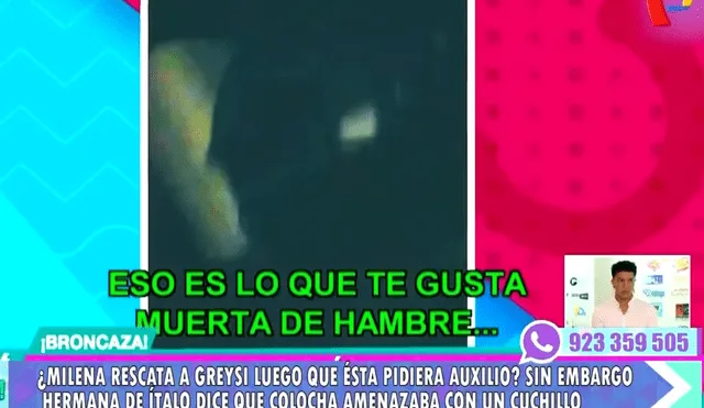 Milena Zárate "rescata" a su hermana tras pedir auxilio por maltrato de su esposo [VIDEO]