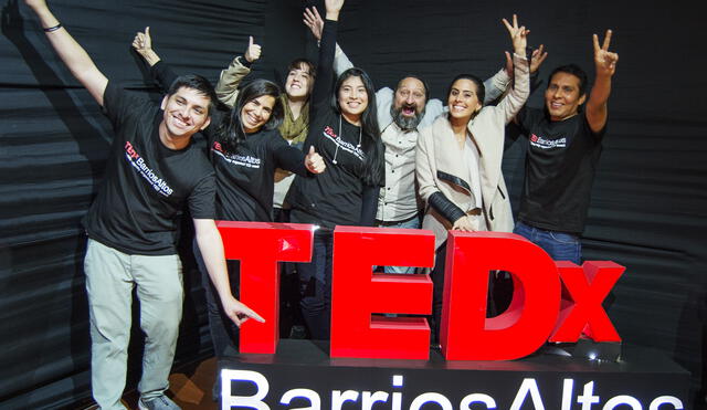 Participantes de TEDxBarriosAltos.