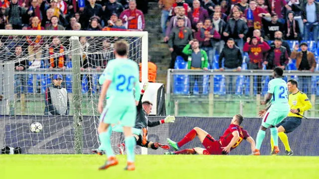 Barcelona vs. Roma: Milagro romano en la Champions