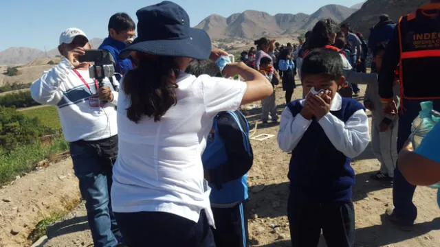Intoxicación de escolares en Moquegua