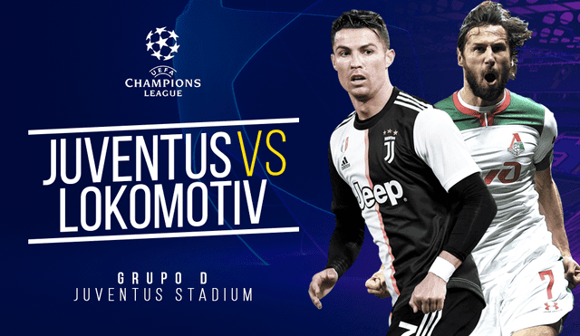 Juventus choca ante Lokomotiv por la Champions League.