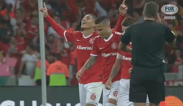 El delantero peruano sumó cuatro goles en la Copa Libertadores. Créditos: captura de video