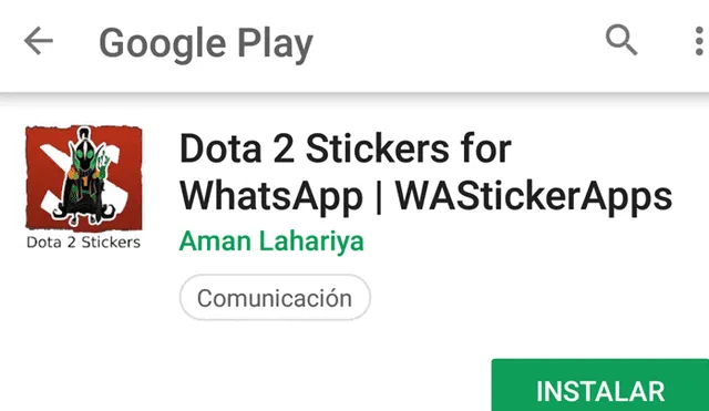 WhatsApp: aprende este sencillo truco para habilitar los stickers ocultos de 'Dota 2' [FOTOS]