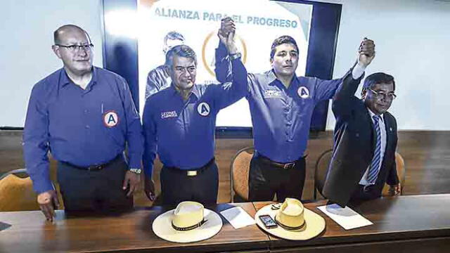 Candidatos de ATF postularán por partido de César Acuña