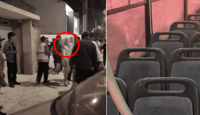 Miraflores: hombre prendió fuego a una joven en el interior de un bus [VIDEO Y FOTOS]