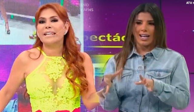 Magaly Medina opina de Yahaira Plasencia como conductora de espectáculos. Video: captura/ATV/América TV.