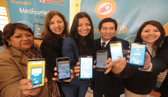 El Minsa lanza una  App  "Ahorro MED 2.0", permite conocer los precios más bajos de los medicamentos en todo el país