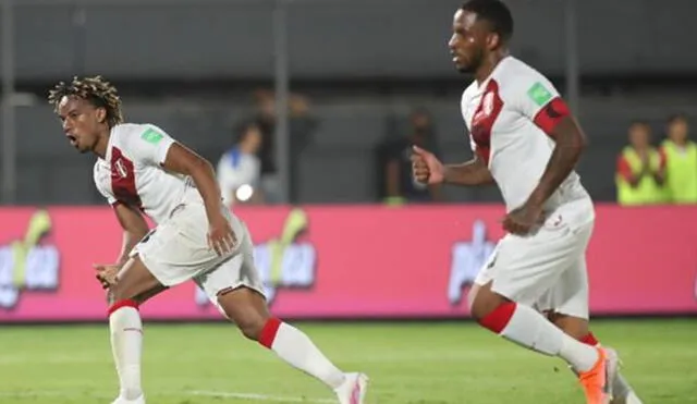 La alineación de Perú ante Brasil por las Eliminatorias Qatar 2022. Foto: EFE