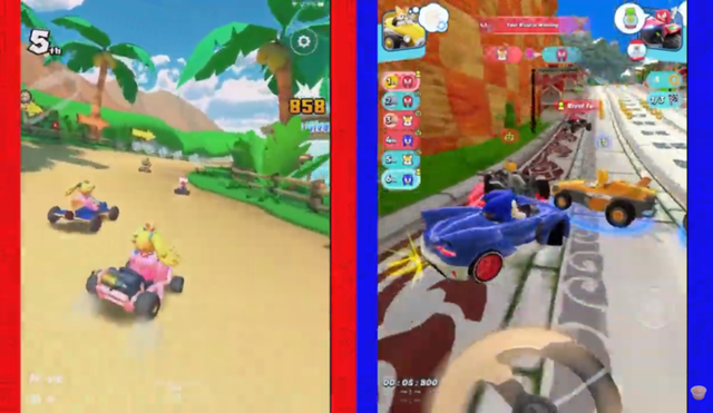 Mario Kart Tour vs Sonic Racing ¿Cuál es mejor?