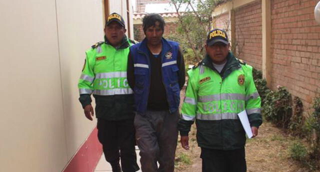 En Puno capturan a acusado de ultrajar a sobrina con problemas mentales