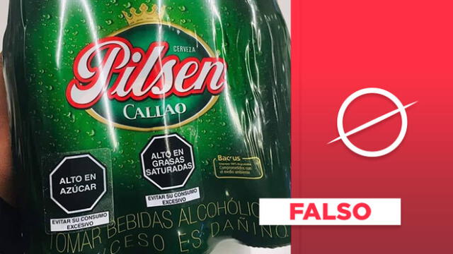 La conocida marca de cerveza también fue relacionada a los octógnos en las redes sociales. Composición: La República.