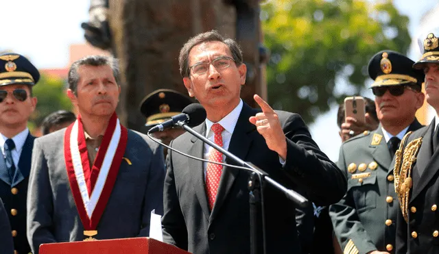 Presidente Martín Vizcarra participó de la celebración de Tacana por sus 90 años de reincorporación al Perú. Foto: Presidencia.