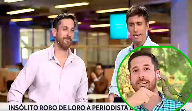 El reportero explicó que siguió haciendo su trabajo porque era un tema delicado. Foto: CHV Noticias