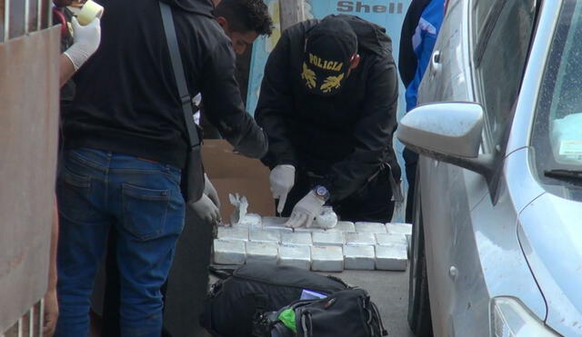 Huancayo: Incautan 43 kilos de droga proveniente del Vraem [FOTOS]