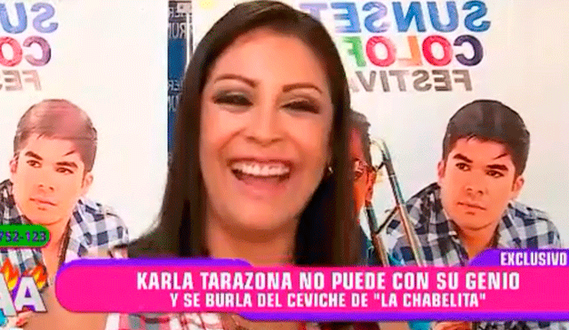 Karla Tarazona se burla de Isabel Acevedo por preparar ceviche con familia de Christian Domínguez [VIDEO]