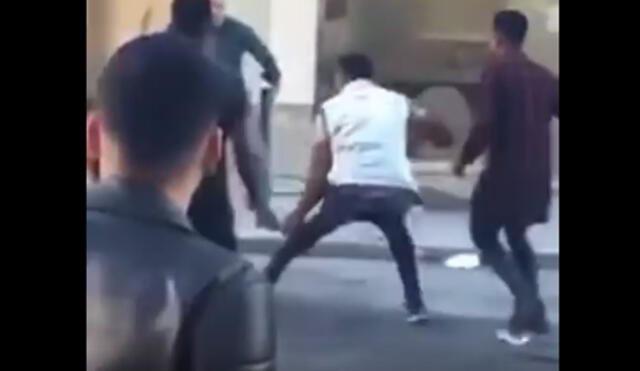 YouTube: hombre se enfrenta a 20 delincuentes para evitar que asalten su tienda |VIDEO