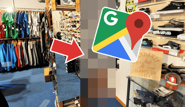 Google Maps: pareja es captada por cámaras en momento íntimo dentro de tienda deportiva [FOTOS]