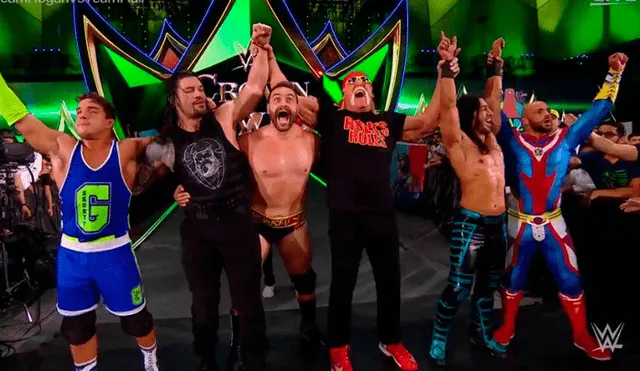 Roman Reigns le dio el triunfo al equipo de Hulk Hogan. Créditos: WWE