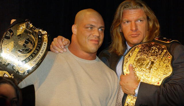 WWE: Triple H se pronuncia sobre Royal Rumble y Kurt Angle