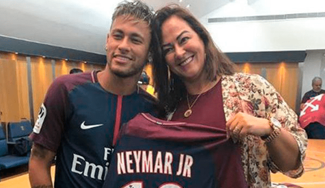 Madre de Neymar: "Concéntrate en lo que más amas, que es jugar al fútbol"