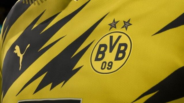 Uniforme del Borussia Dortmund en FIFA 21.