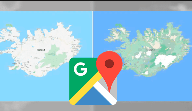 Los cambios han llegado ya a 220 países y muestran una mayor variedad de color para representar terrenos en Google Maps. Imagenés: blog.google.com