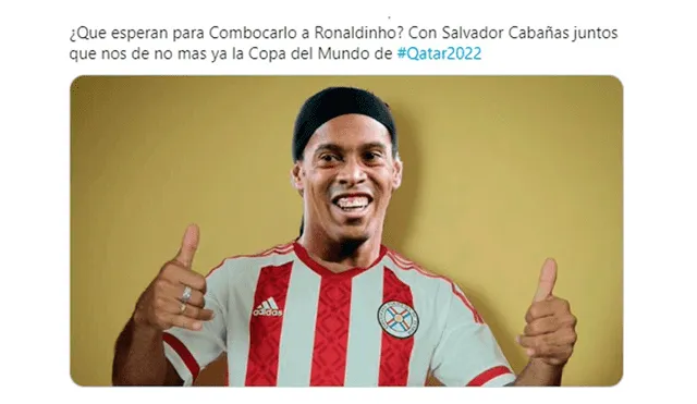 Ronaldinho es víctima d divertidos memes tras usar identificación falsa en Paraguay.