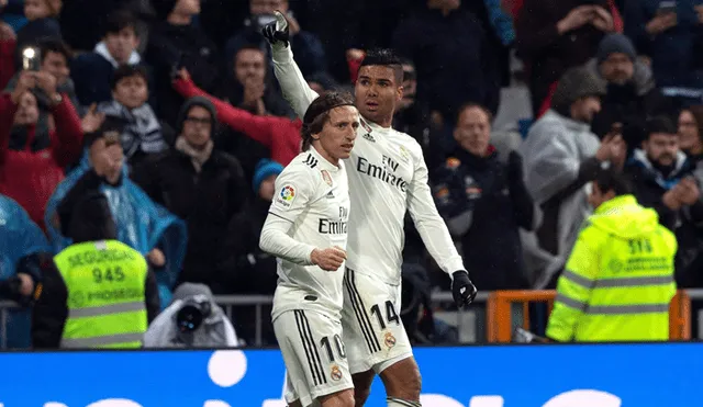 Real Madrid venció 2-0 al Sevilla con goles de Casemiro y Modric [RESUMEN Y GOLES]
