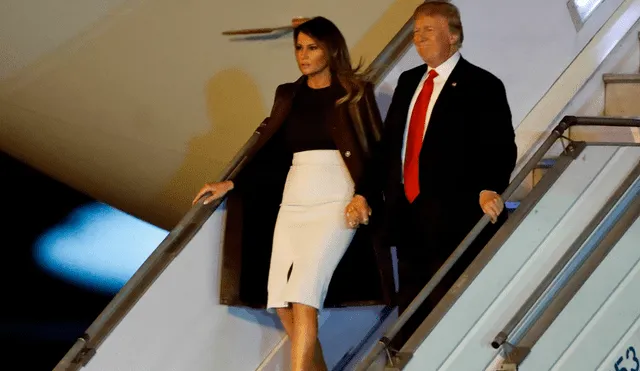 Donald Trump arribó a Buenos Aires para participar en cumbre del G20 
